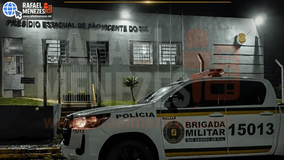 Homem é preso pela Brigada Militar após abordagem em São Vicente do Sul