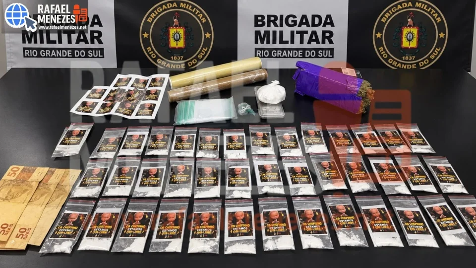 Homem é preso por tráfico de drogas no bairro Nossa Senhora Medianeira, em Santa Maria