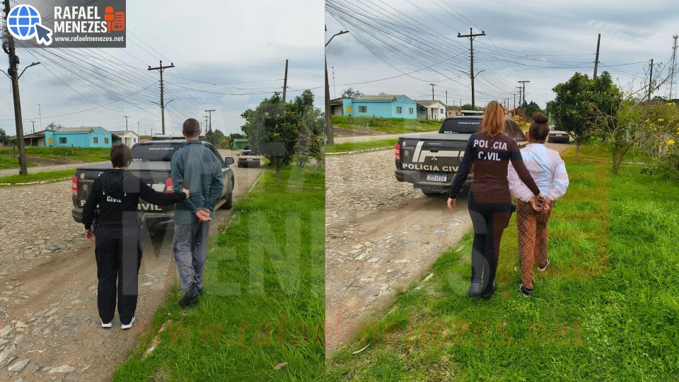 Dois são presos por extorsão após ameaças contra vítimas e familiares em São Gabriel
