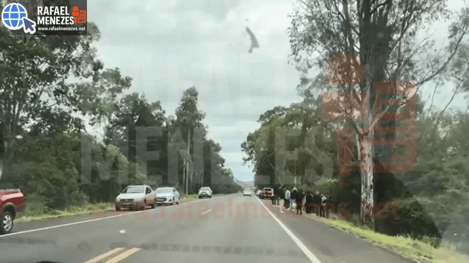 Jovem de 20 anos morre após saída de pista na BR-287 em São Pedro do Sul