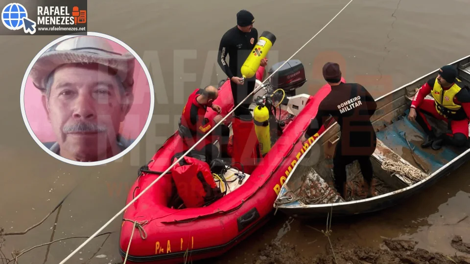 Corpo de pescador desaparecido é localizado no Rio Ibicuí em São Francisco de Assis
