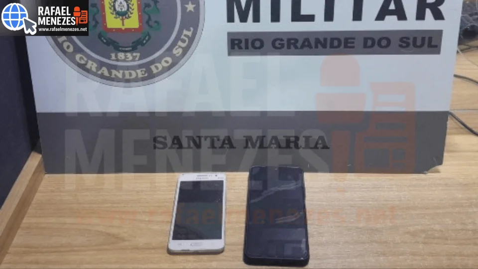 Homem é preso após furtar celular de caminhonete no bairro Rosário em Santa Maria