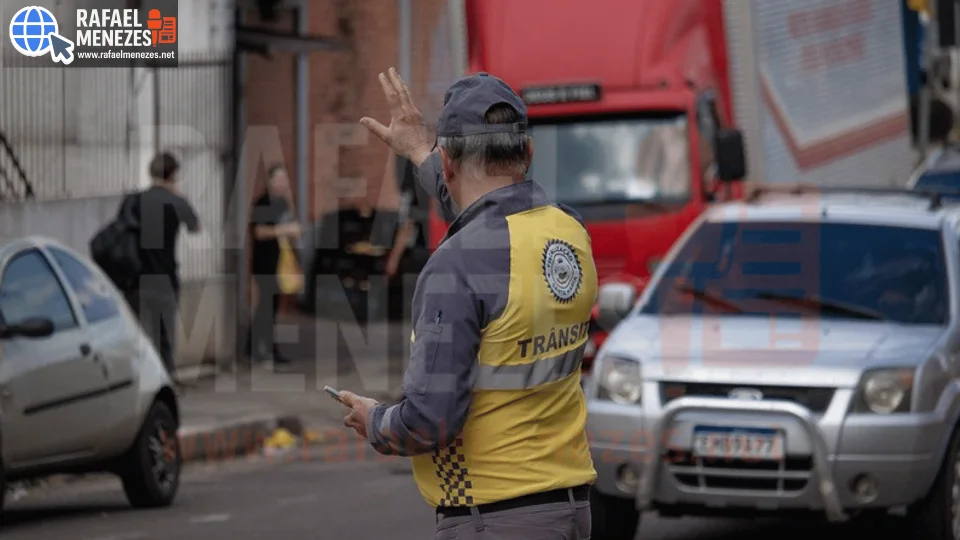 Santa Maria inicia blitze educativas para orientar motoristas sobre videomonitoramento no trânsito