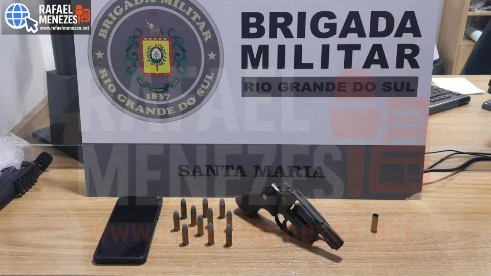 Homem é preso após dupla tentativa de homicídio no bairro Salgado Filho em Santa Maria