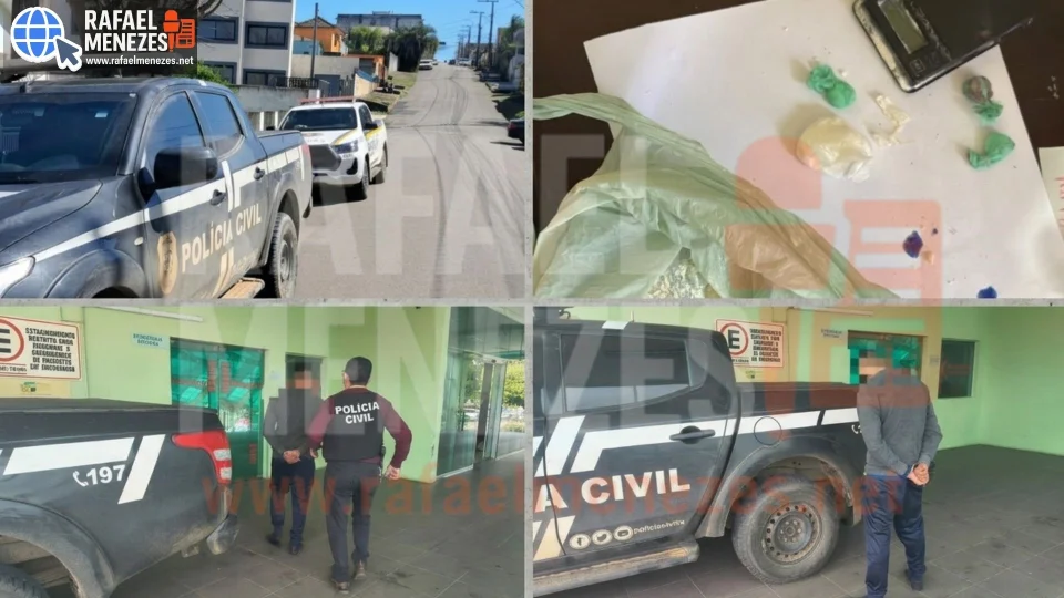 Três são presos durante operação contra o tráfico de drogas em São Gabriel