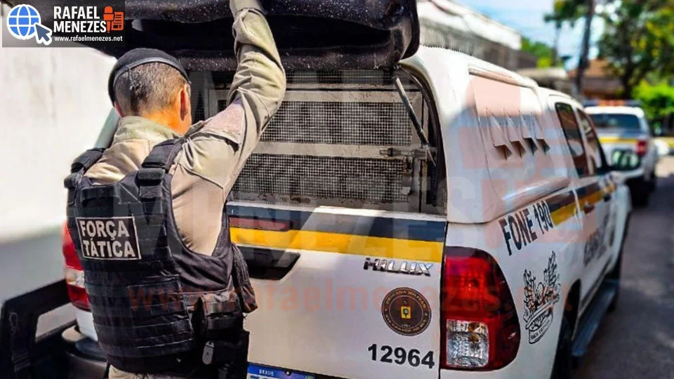Homem é preso após agredir companheira na frente das filhas em Santa Maria