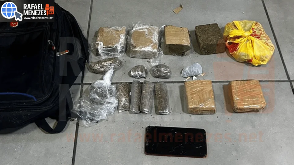 Homem é preso com mais de 1,5 Kg de maconha no bairro São José em Santa Maria
