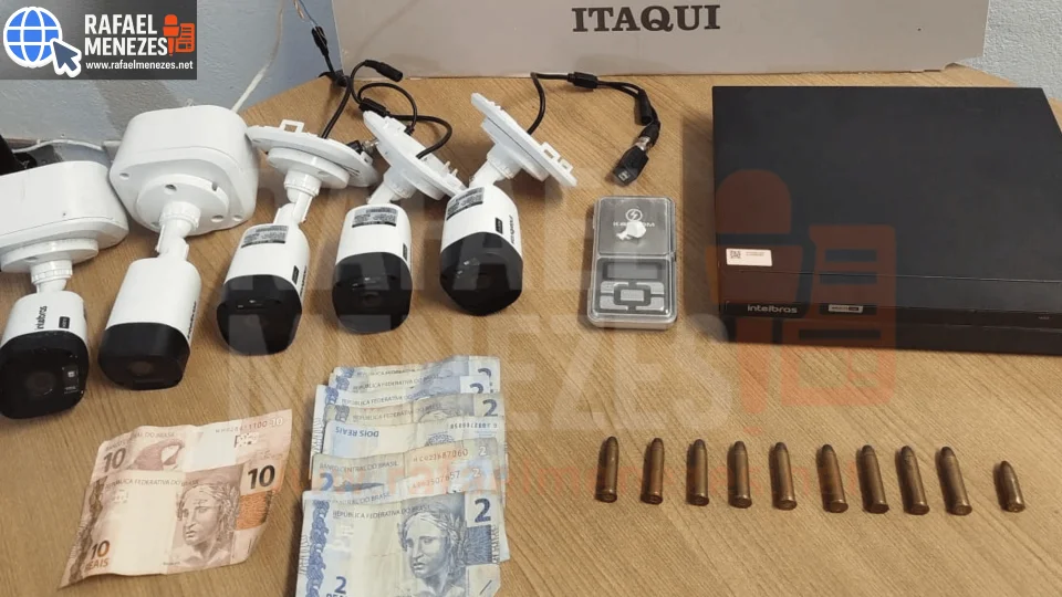 Operação Aliança Velada: 2º BPChq de Santa Maria cumpre prisões e apreende drogas, munições e equipamentos em Itaqui