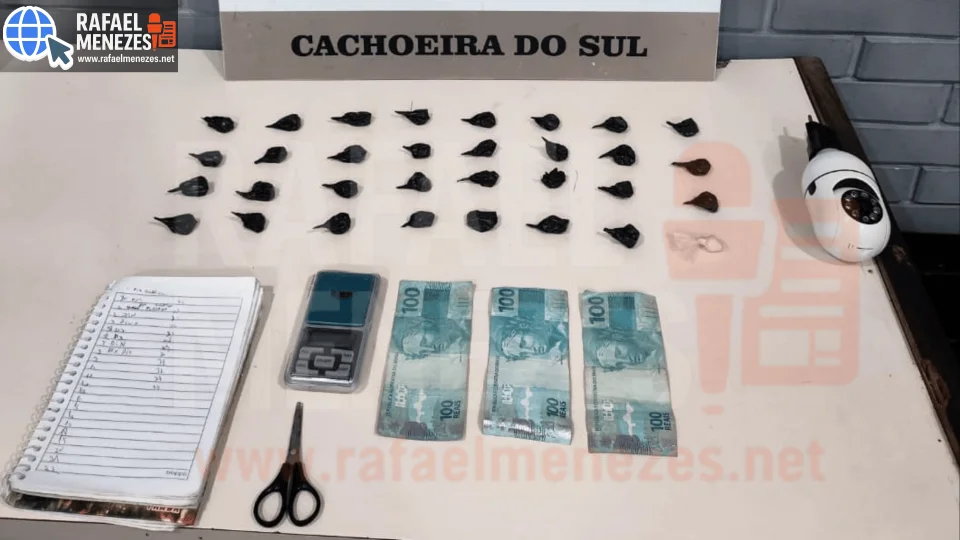 Homem é preso por tráfico de drogas em Cachoeira do Sul