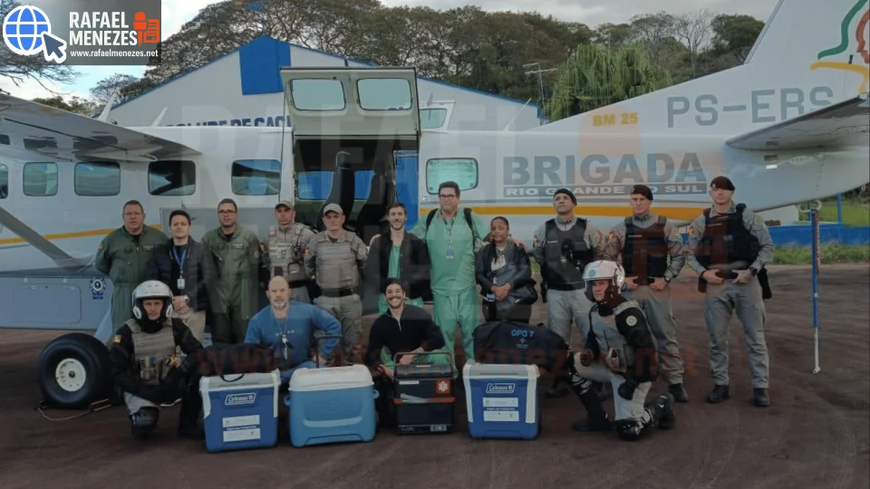 Brigada Militar apoia operação de captação de órgãos em Cachoeira do Sul