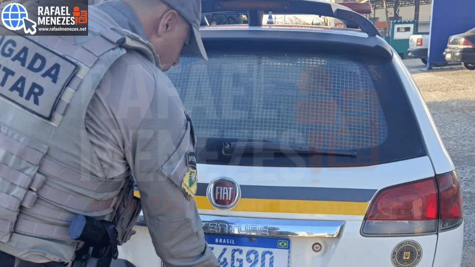 Foragido da Justiça é capturado pela Brigada Militar no bairro Urlândia em Santa Maria