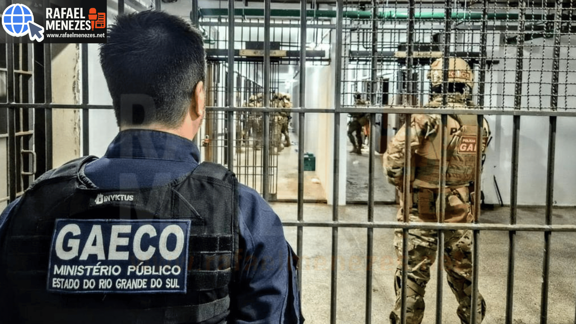Operação do GAECO mira comunicação de facções na Penitenciária de Alta Segurança de Charqueadas