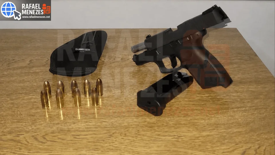 2º BPChq de Santa Maria prende homem por porte ilegal de arma de fogo em Porto Vera Cruz