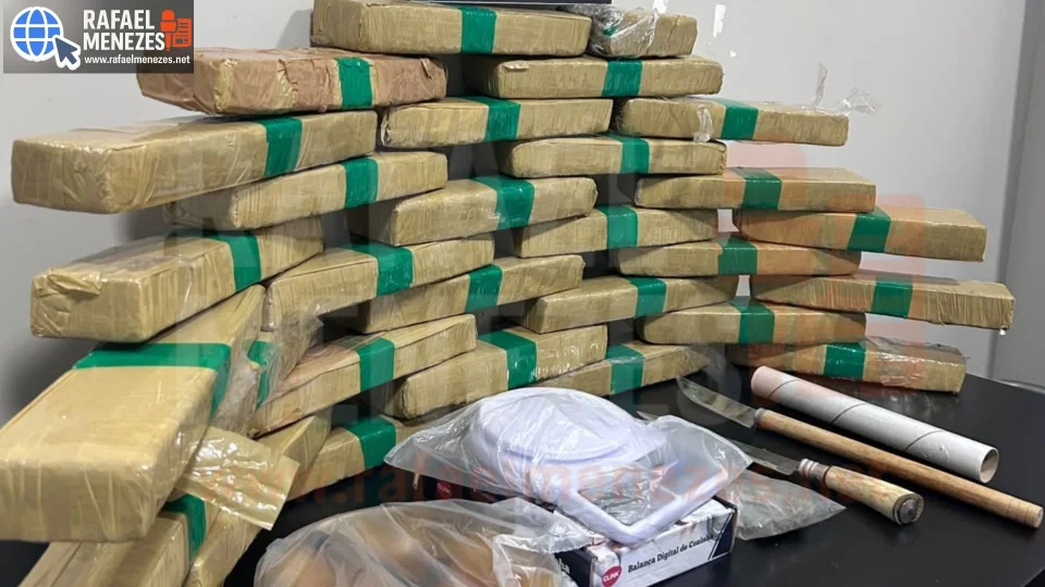 Mulher é presa com 24 quilos de maconha durante operação da DRACO em Santa Maria