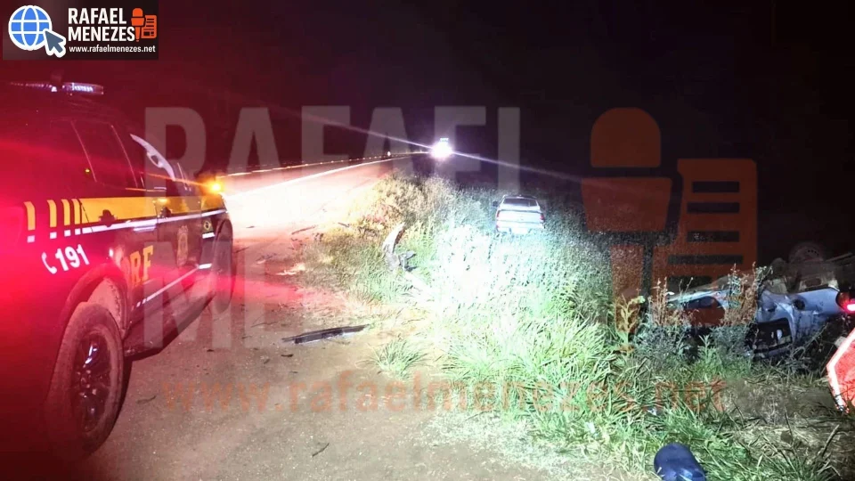 Idoso fica gravemente ferido em acidente na BR-472