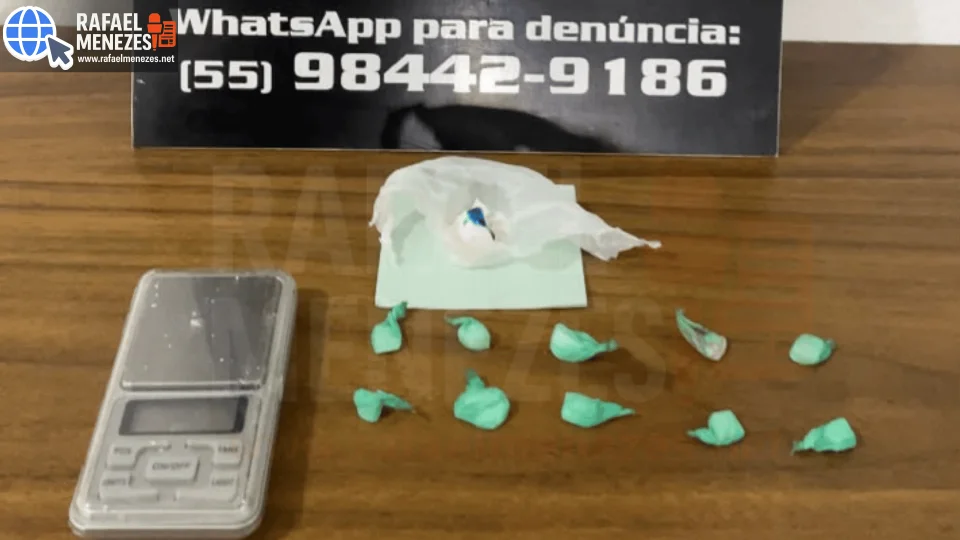 Casal é preso com cocaína durante ação da Polícia Civil em São Sepé