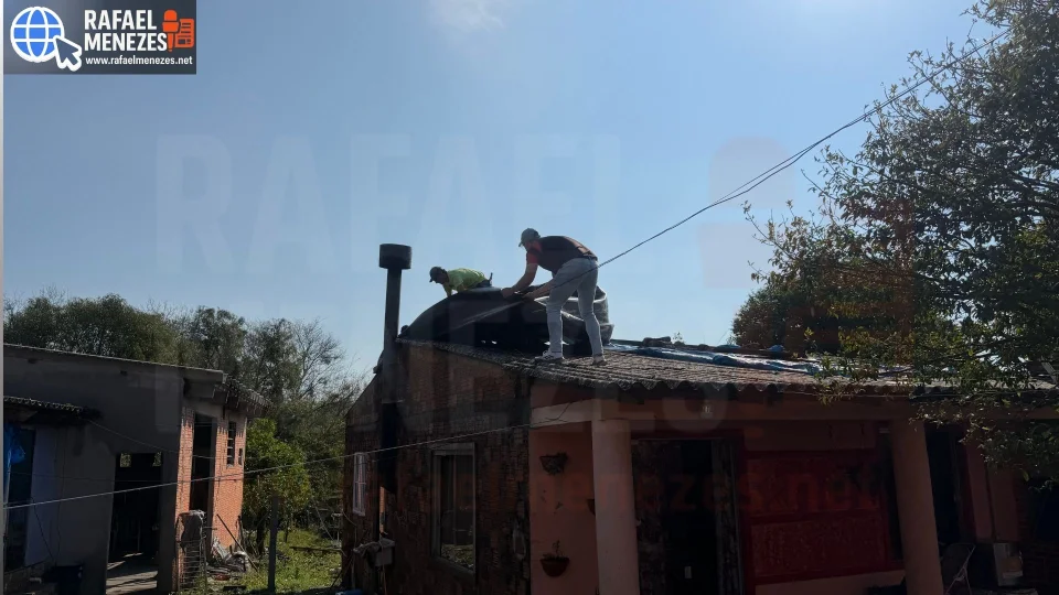 Granizo causa maior dano climático da história de Santiago, afirma prefeito