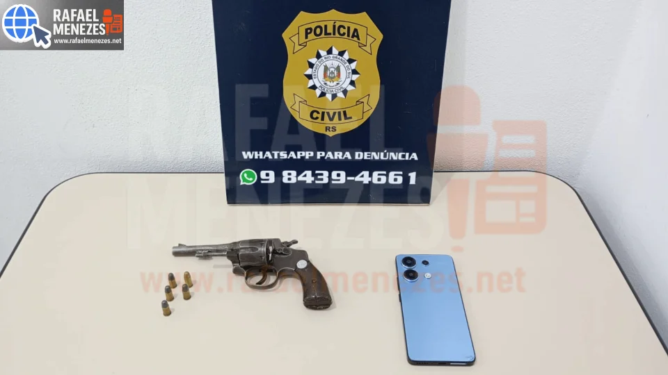 Dois homens são presos por ataques a tiros ligados à disputa por ponto de tráfico em Tupanciretã