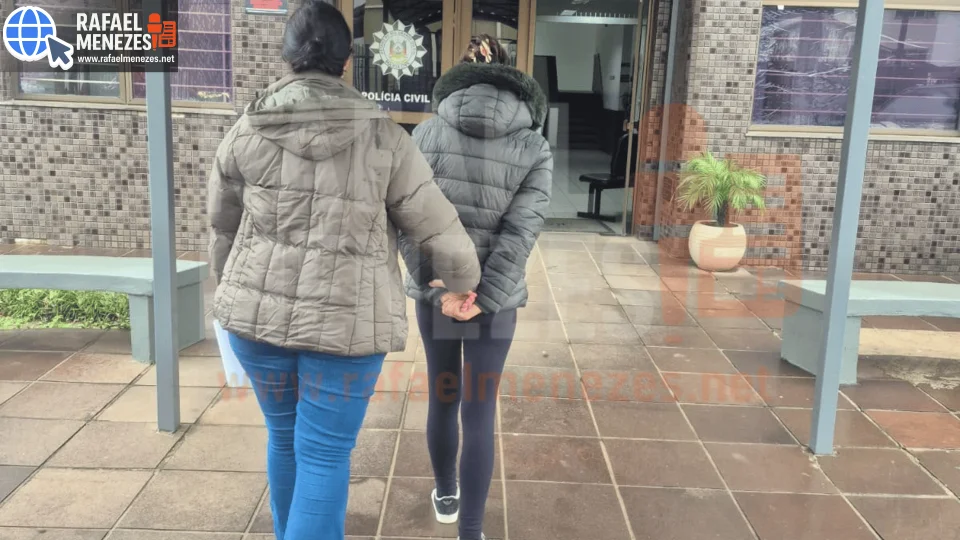 Mulher investigada por homicídio em Bento Gonçalves é presa pela Polícia Civil em Santiago