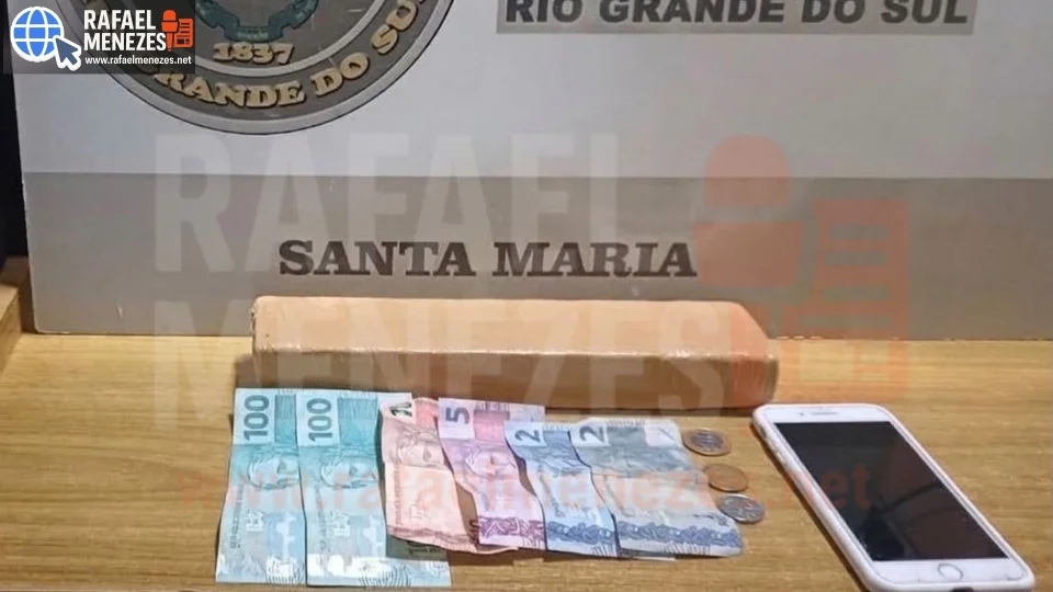 Mulher é presa com quase 700 gramas de maconha em Santa Maria