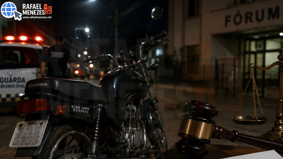 Homem acusado de furtar motocicleta é absolvido pela Justiça