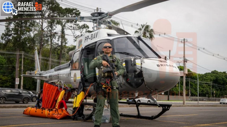 Brigada Militar recebe dois novos helicópteros para reforçar operações no RS