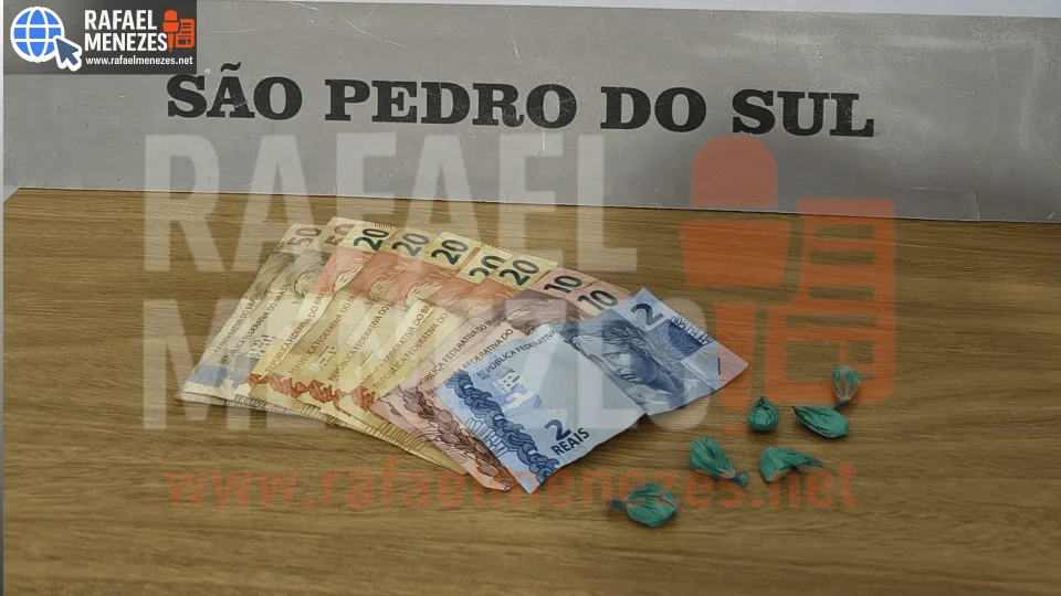 Homem é preso por tráfico de drogas após abordagem da Brigada Militar em São Pedro do Sul