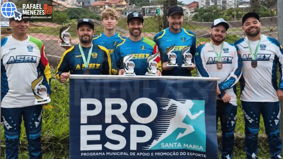Sete pilotos de Santa Maria sobem ao pódio na 4ª etapa do Campeonato Gaúcho de Bicicross