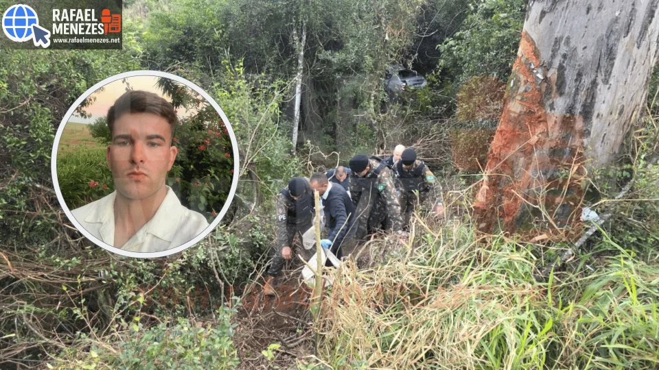 Identificado jovem que morreu em acodente na BR-287 em São Pedro do Sul
