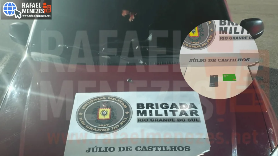 Homem é preso após furtar carro em Júlio de Castilhos e ser localizado em Tupanciretã