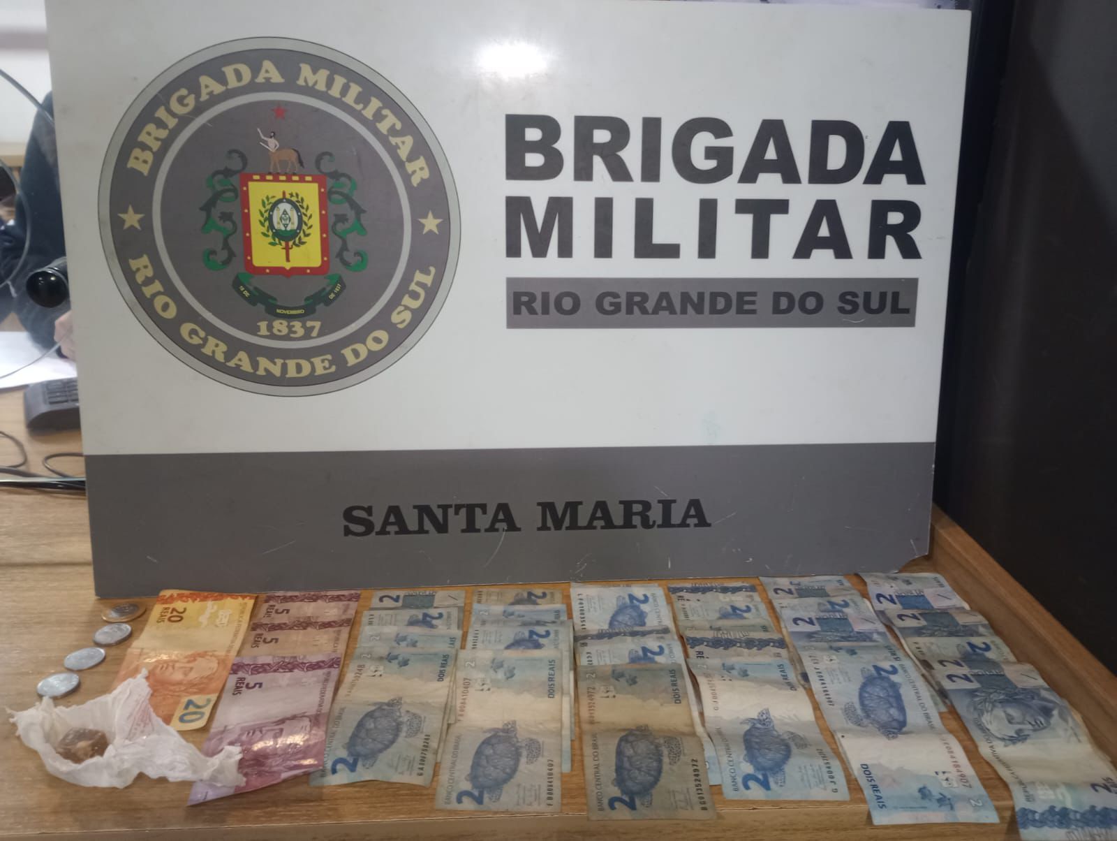 Homem é preso com drogas em Santa Maria