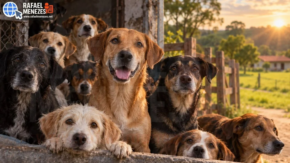 Brechocão precisa sair do atual endereço e corre contra o tempo para salvar 39 cães em Santa Maria