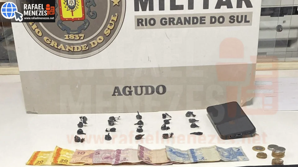 Mulher é presa com cocaína escondida dentro de cabo de vassoura em Agudo