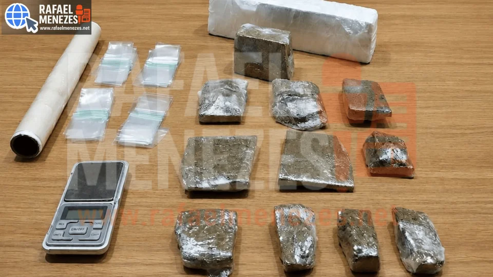 Homem é preso com 1,4 quilo de maconha durante ação do 2º BPChoque em Santa Maria