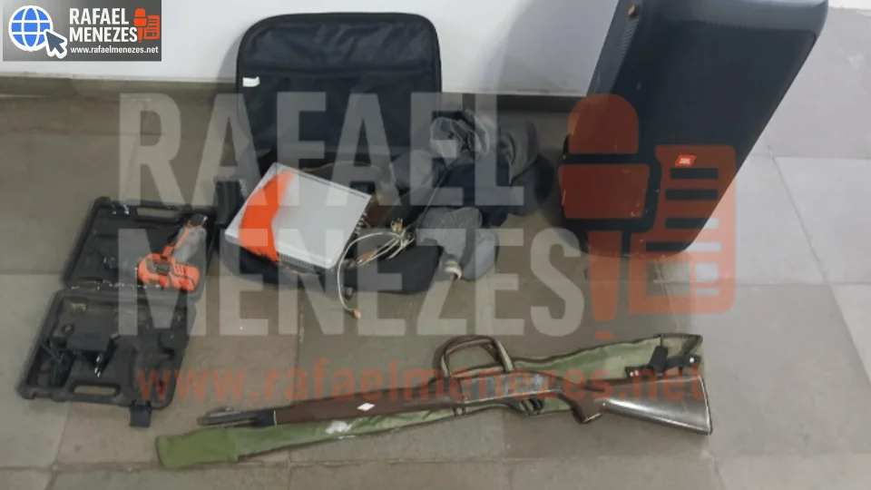 Homem é preso após furto em residência de Itaara; armas e eletrônicos foram recuperados