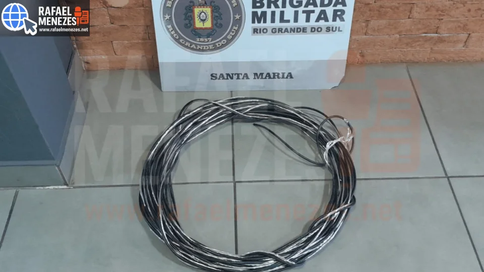 Brigada Militar flagra furto de energia durante operação em Santa Maria