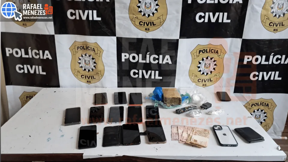 Celulares e drogas escondidos em carga de alimentos são descobertos antes de entrar em presídio de São Gabriel