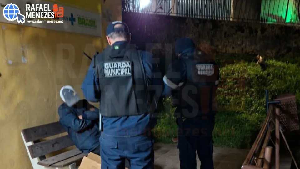 Foragido do sistema prisional é recapturado pela Guarda Municipal em UBS de Santa Maria