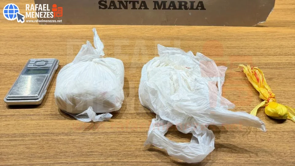 Homem é preso com quase 400 gramas de cocaína no bairro Perpétuo Socorro em Santa Maria