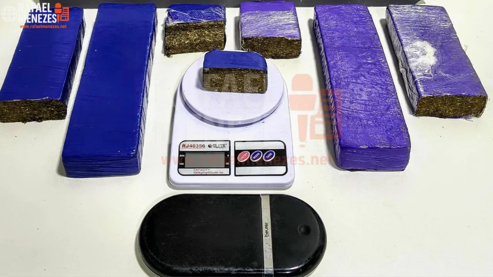 Batalhão de Choque apreende quase três quilos de maconha em Santa Maria