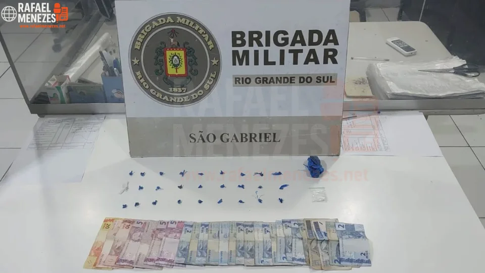 Foragido do sistema prisional é preso por tráfico de drogas em São Gabriel