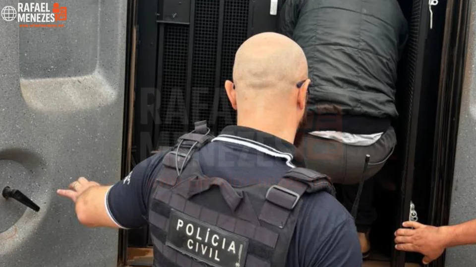 Homem é preso por descumprimento de medida protetiva, ameaça e lesão corporal em Santiago
