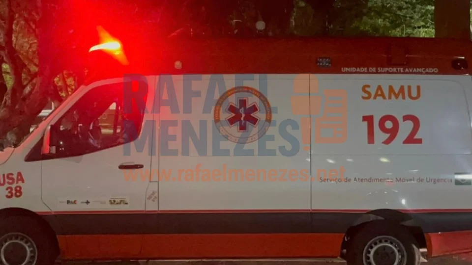 Jovem fica ferido após ser atacado por grupo próximo de distribuidotra de bebidas Santa Maria