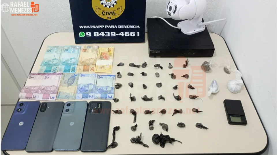 Jovem é presa por tráfico de drogas em Tupanciretã