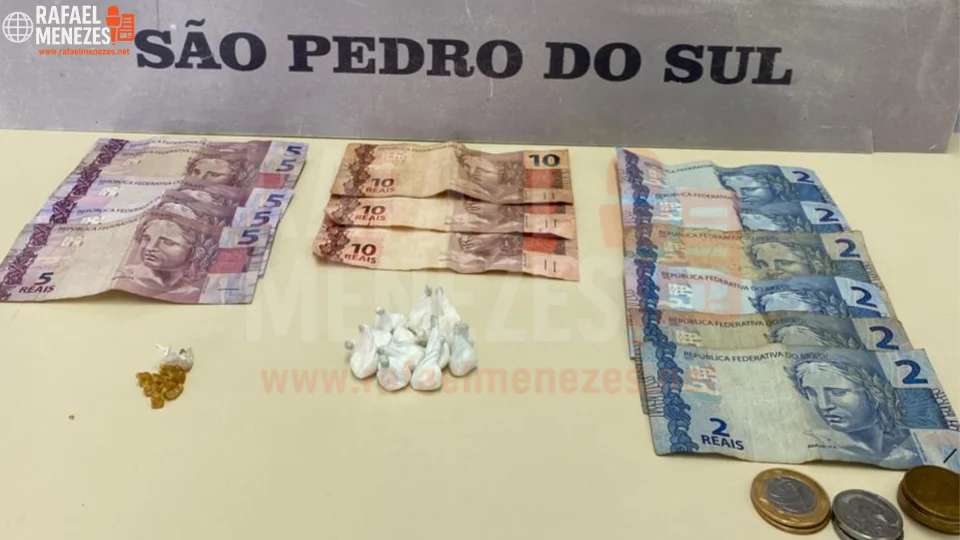 Homem é preso por tráfico de drogas em São Pedro do Sul