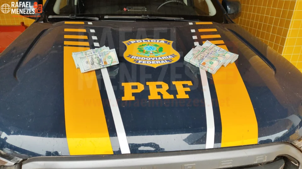 Casal é preso pela PRF com US$ 140 mil dólares escondidos em carro na BR-285 em São Borja
