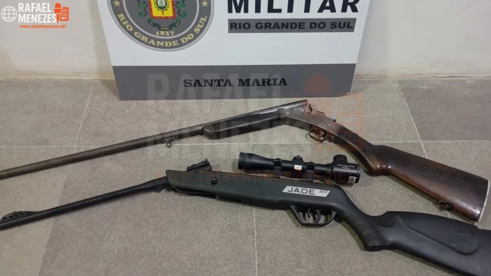 Três tentativas de homicídio são registradas entre a noite de sábado e a madrugada de domingo em Santa Maria