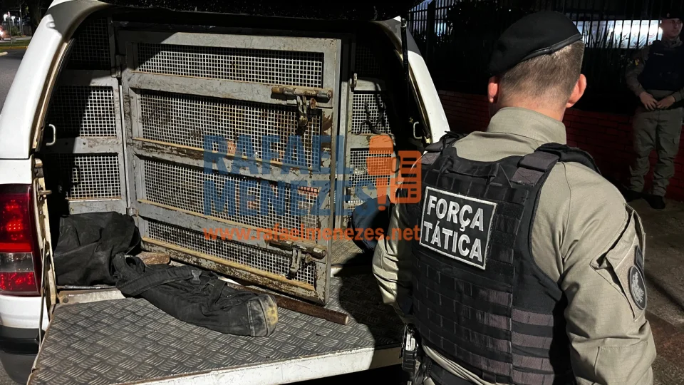 Foragido da Justiça é preso pela Brigada Militar no bairro Lorenzi em Santa Maria