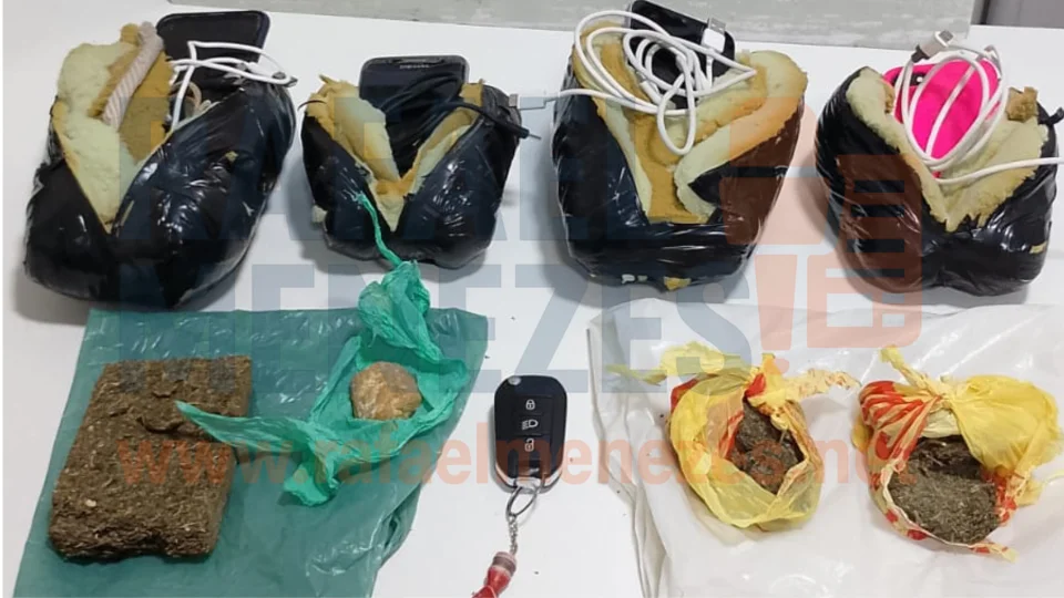 Motorista é preso com drogas e celulares que seriam arremessados em presídios de Santa Maria