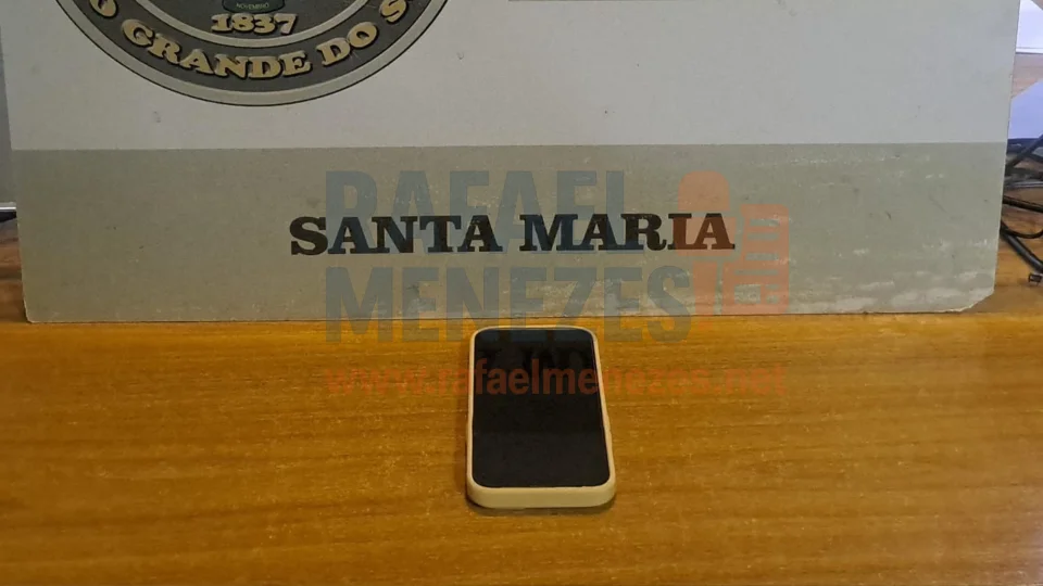 Homem é preso após roubar celular de pedestre em Santa Maria
